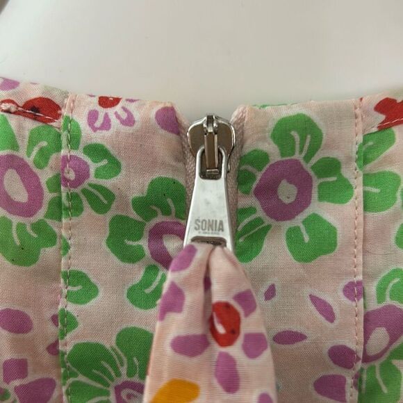 Sonia by Sonia Rykiel Textured Floral Blouse Vintage - Picture 10 of 16